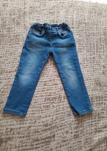 Erkek Çocuk Mavi Denim Pantolon