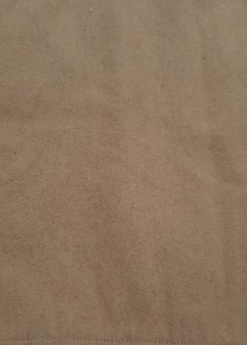 Bej Süet Mini Etek Fermuarlı - Görsel 3