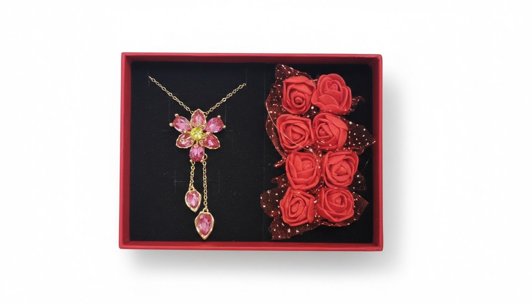 kutulu seklde kolye hediyelik - Görsel 2