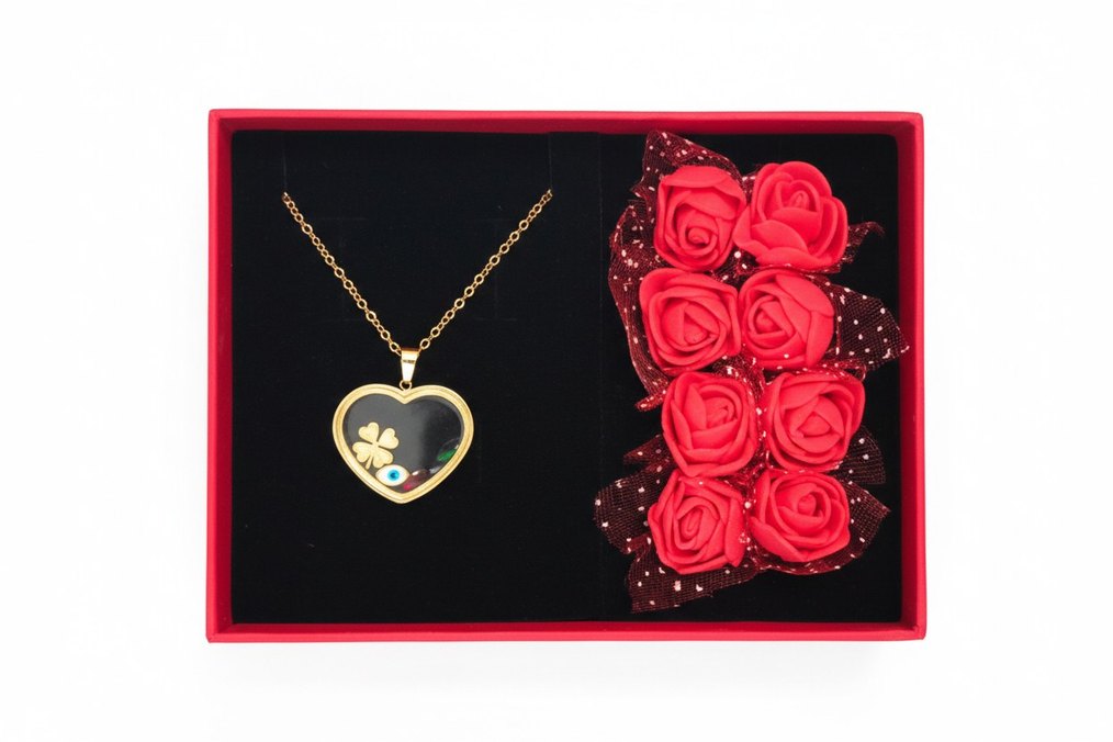 kutulu seklde kolye hediyelik - Görsel 5