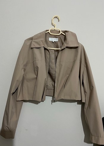 Zara Bej Minimalist Kadın Ceket