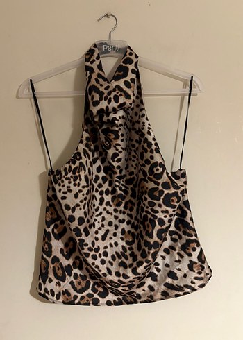 Leopar Desenli bluz