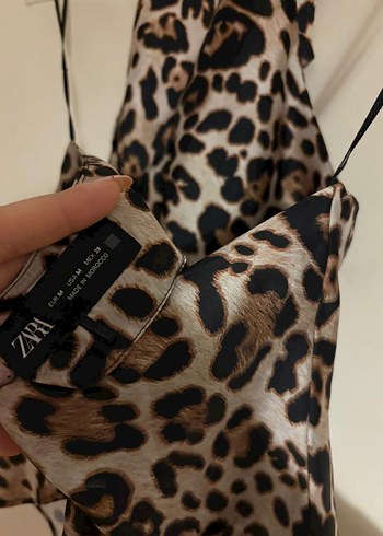 Zara Leopar Desenli bluz