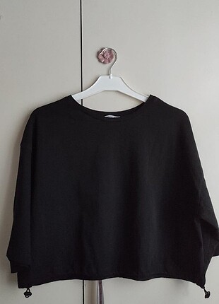 Trendyol & Milla Siyah crop