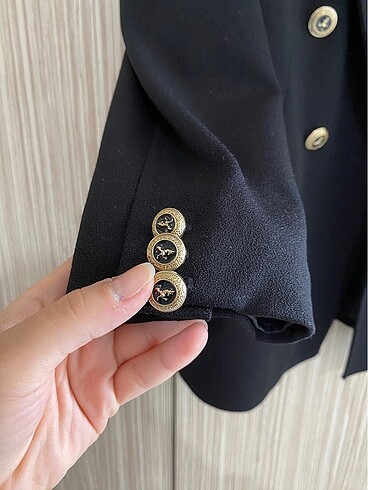 s Beden siyah Renk Zara blazer
