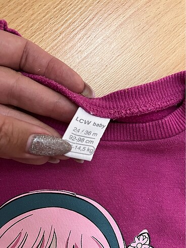 24-36 Ay Beden LCW sweatshirt