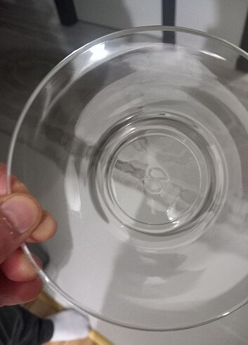  Beden beyaz Renk 12 adet çay tabakları 