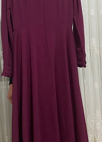 s Beden 40 beden fuşya renk elbise