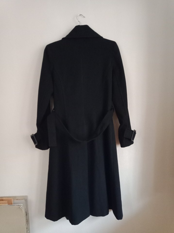 Kemerli Siyah Klasik Kaban - Görsel 4