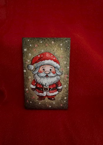 Renkli Yılbaşı Hediye Kutusu ve Süsleri - Görsel 3