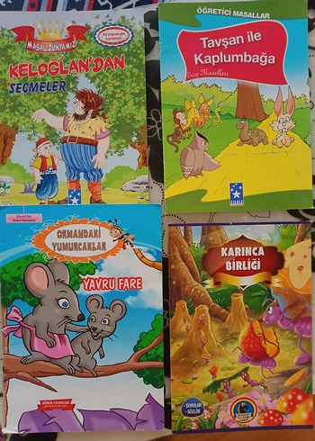 Çocuklar için Masal Kitapları Seti