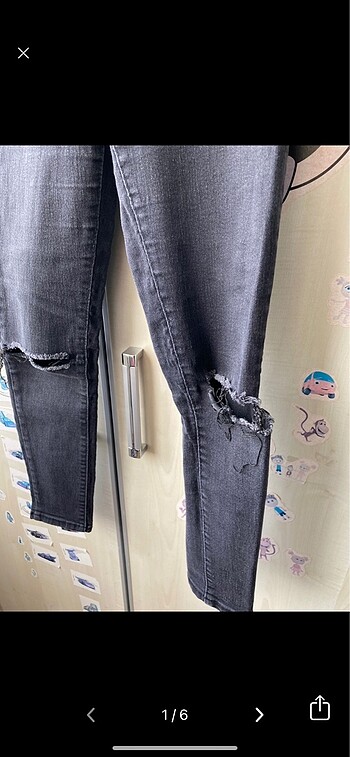 38 Beden siyah Renk Addax slim fit lycralı