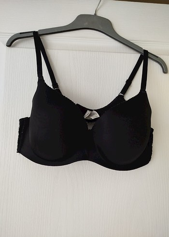 Siyah Minimalist Goth Sütyen