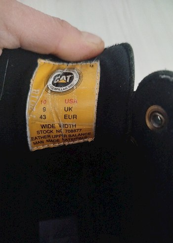 orjinal cat Bağcıklı Erkek Bot - Görsel 3