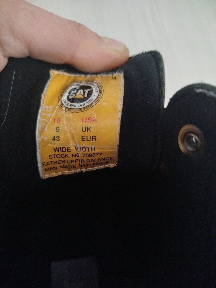 orjinal cat Bağcıklı Erkek Bot - Görsel 3