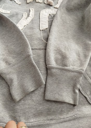 m Beden gri Renk orjinal Abercrombie Kapüşonlu Sweatshirt