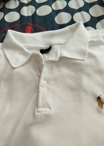 U.S Polo Assn. Erkek Beyaz Düğmeli Pamuklu Polo Tişört