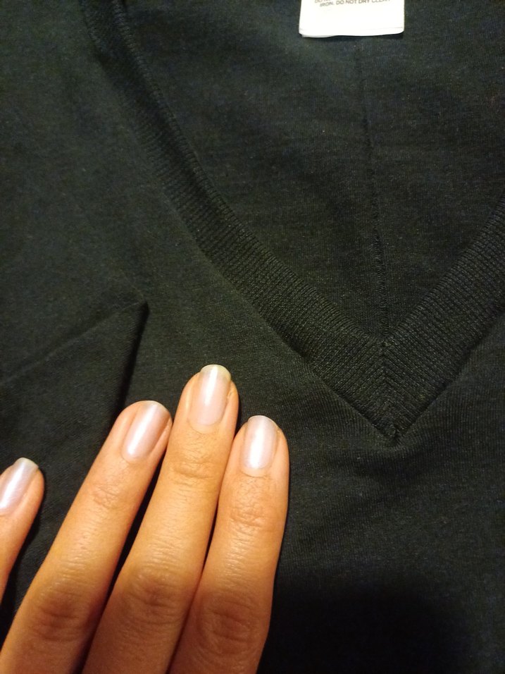 Gymshark V yaka crop top - Görsel 3