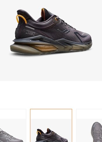 Gri Bağcıklı Erkek Koşu ve Antrenman Ayakkabısı - Görsel 2