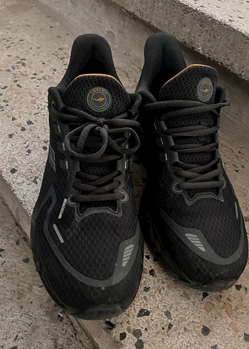 Gri Bağcıklı Erkek Koşu ve Antrenman Ayakkabısı - Görsel 6