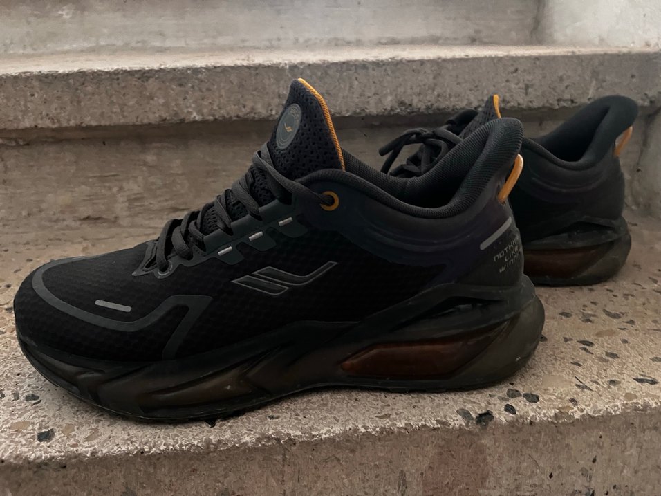 Gri Bağcıklı Erkek Koşu ve Antrenman Ayakkabısı - Görsel 3