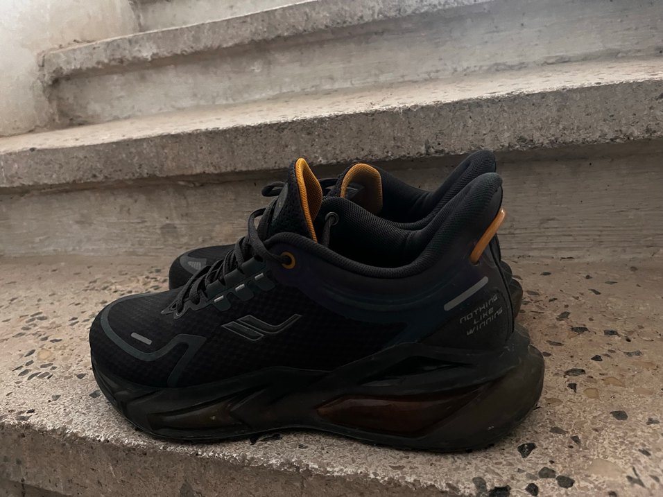 Gri Bağcıklı Erkek Koşu ve Antrenman Ayakkabısı - Görsel 5