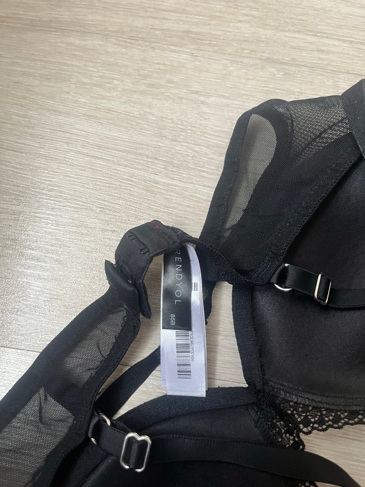 siyah bralet sütyen - Görsel 4