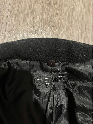 xl Beden zara uzun kaban