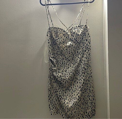 Zara leopar elbise
