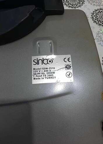 Sinbo Tost makinesi