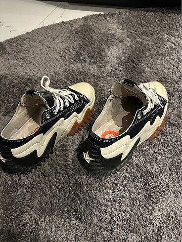 38,5 Beden siyah Renk Converse Run Star