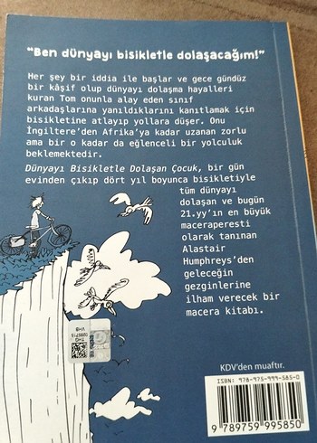  Dünyayı Bisikletle dolaşan çocuk