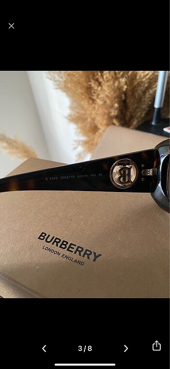 Beden Burberry güneş gözlüğü