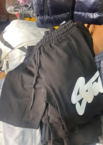 pull&bear Siyah Baskılı Erkek Şort