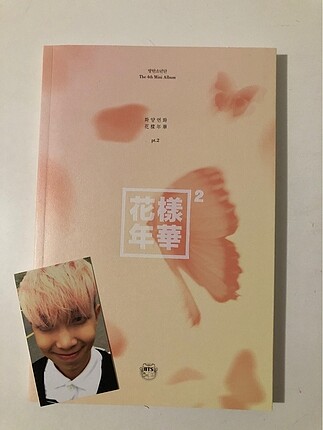 Bts hyyh pt.2 albüm pink ver.