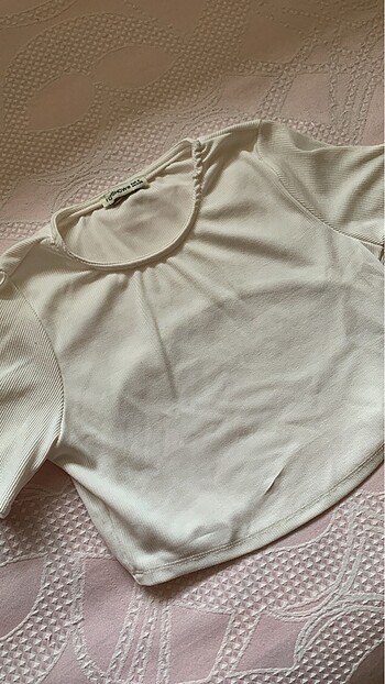 Zara sırt detaylı crop