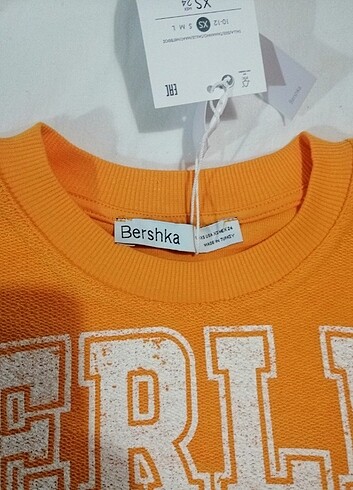 s Beden turuncu Renk Sıfır tshirr