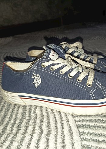 U.S Polo Assn. Lacivert Kanvas Sneaker
