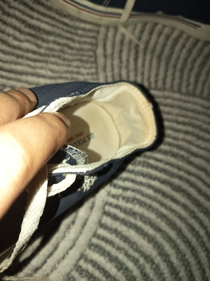 U.S. Polo Assn. Lacivert Kanvas Sneaker — görsel 3/5