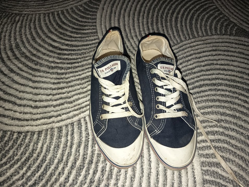 U.S. Polo Assn. Lacivert Kanvas Sneaker — görsel 2/5