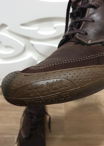 Kahverengi Deri Erkek Bağcıklı Bot - Görsel 6