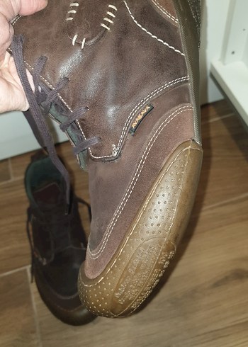 Kahverengi Deri Erkek Bağcıklı Bot - Görsel 7