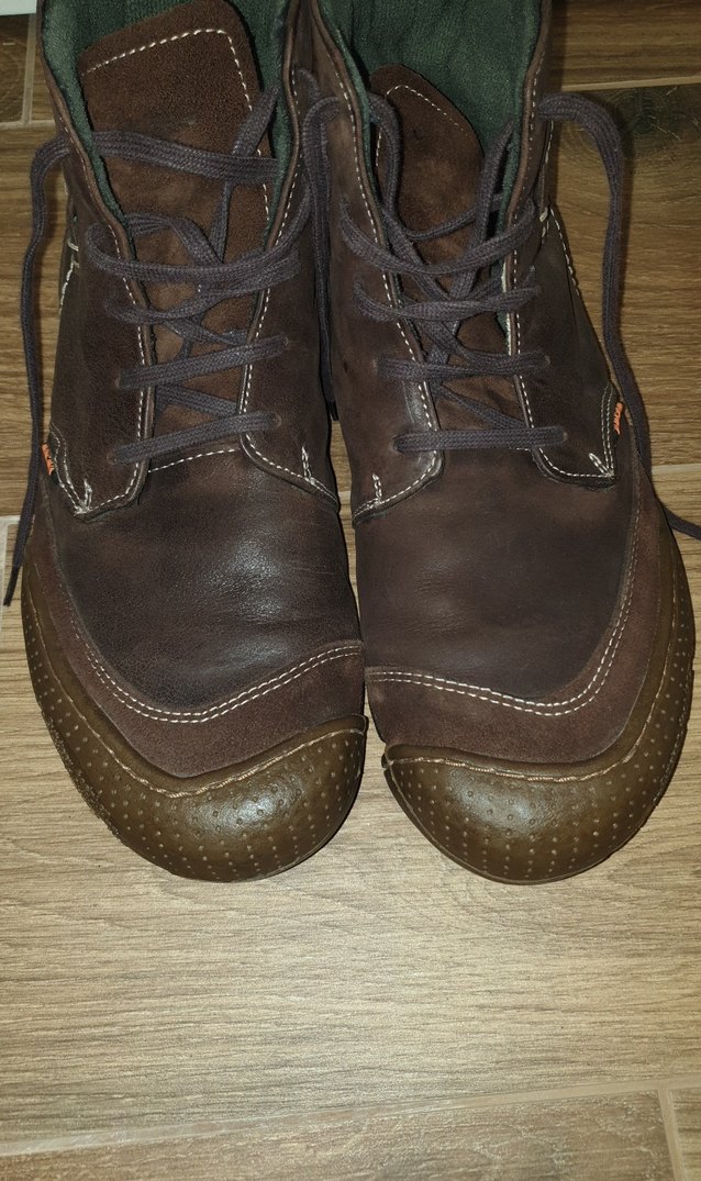 Kahverengi Deri Erkek Bağcıklı Bot - Görsel 5