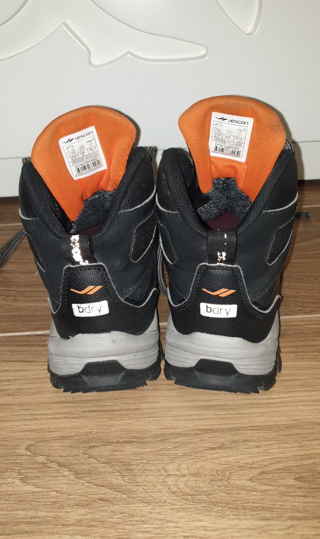 Siyah Gri Lescon Spor Bot - Görsel 4