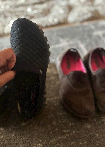 Skechers Kahverengi Dolgu Topuklu Kadın Spor Ayakkabı - Görsel 2