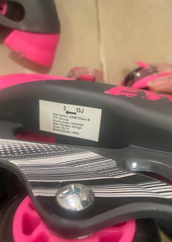 Decathlon Pembe Yılan Desenli Kız Çoçuk Paten - Görsel 5