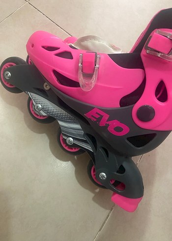 Decathlon Pembe Yılan Desenli Kız Çoçuk Paten - Görsel 3