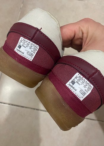 Adidas Bordo Kadın Spor Ayakkabı - Görsel 3