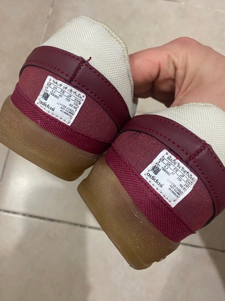 Adidas Bordo Kadın Spor Ayakkabı - Görsel 3