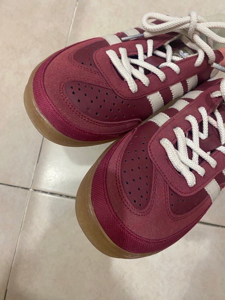 Adidas Bordo Kadın Spor Ayakkabı - Görsel 2